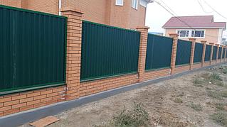 Покраска фундамента вокруг дом 1