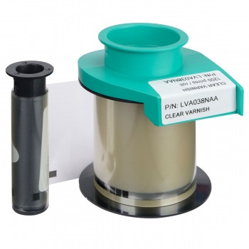 Лента с защитным покрытием CLEAR CONTINUOUS VARNISH на 1200 карт Evolis LVA038NAA