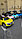 Детская каталка толокар Audi желтая, фото 2