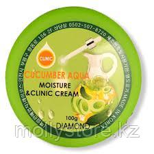 Увлажняющий крем с экстрактом огурца Diamond cucumber aqua moisture clinic cream100 мл