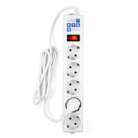 Сетевой фильтр Power Cube SPG-B-6-WHITE 10А/22кВт 19м 5 розеток белый TAK23958 Сетевой фильтр Power Cube SPG-B-6-WHITE 10А/22кВт 19м 5 розеток белый
