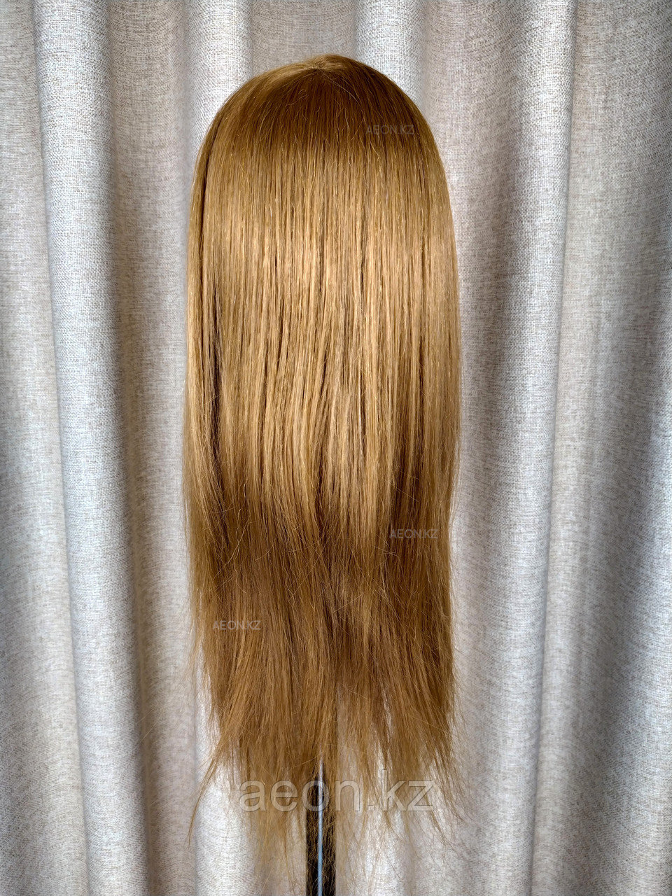 Голова-манекен рыжий волос натуральный 60% 60 см - фото 6 - id-p77903331