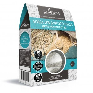 Мука из бурого риса,500 гр