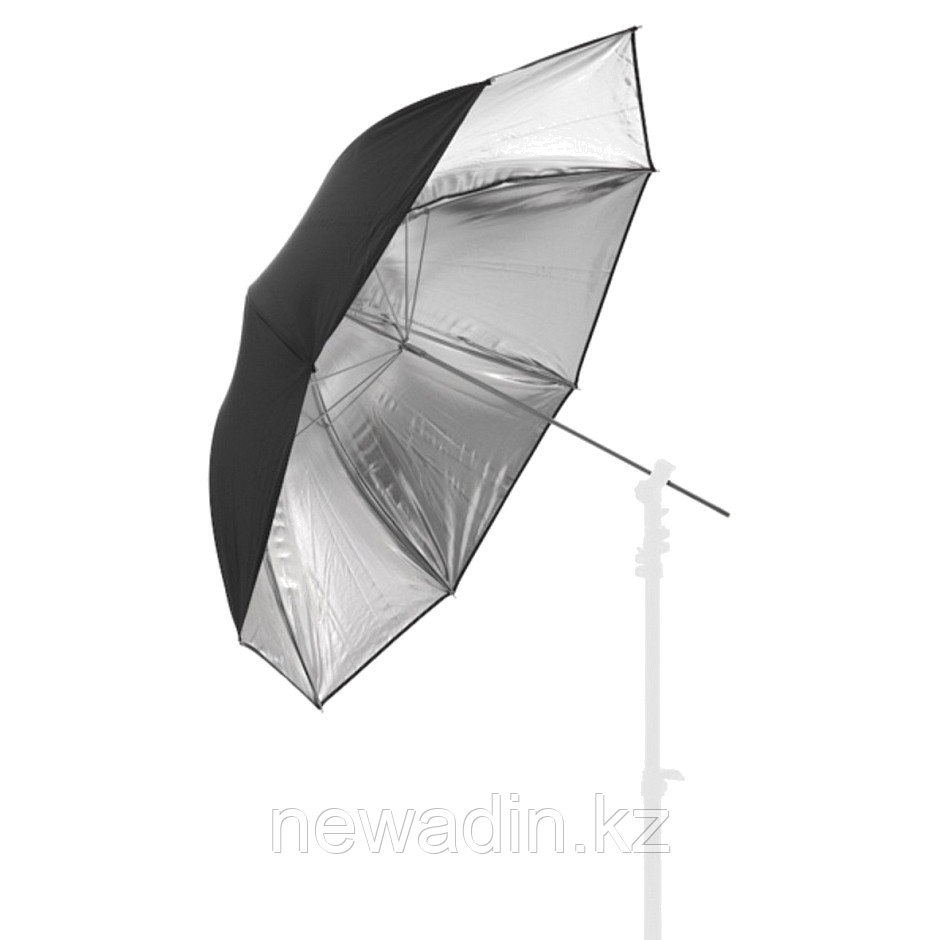 Зонт серебро/ белый - фото 3 - id-p77903766
