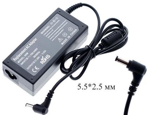 Зарядка для ноутбука Lenovo 20v, 3.25А, 5.5x2.5 мм, фото 2