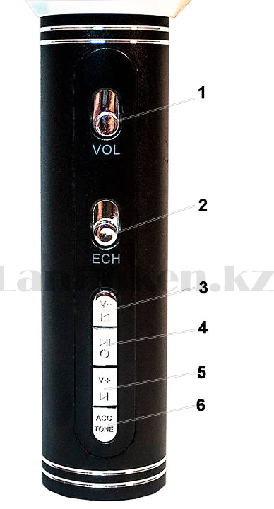 Беспроводной Bluetooth караоке-микрофон с USB входом с изменением голоса YS-63 в ассортименте - фото 7 - id-p77888430