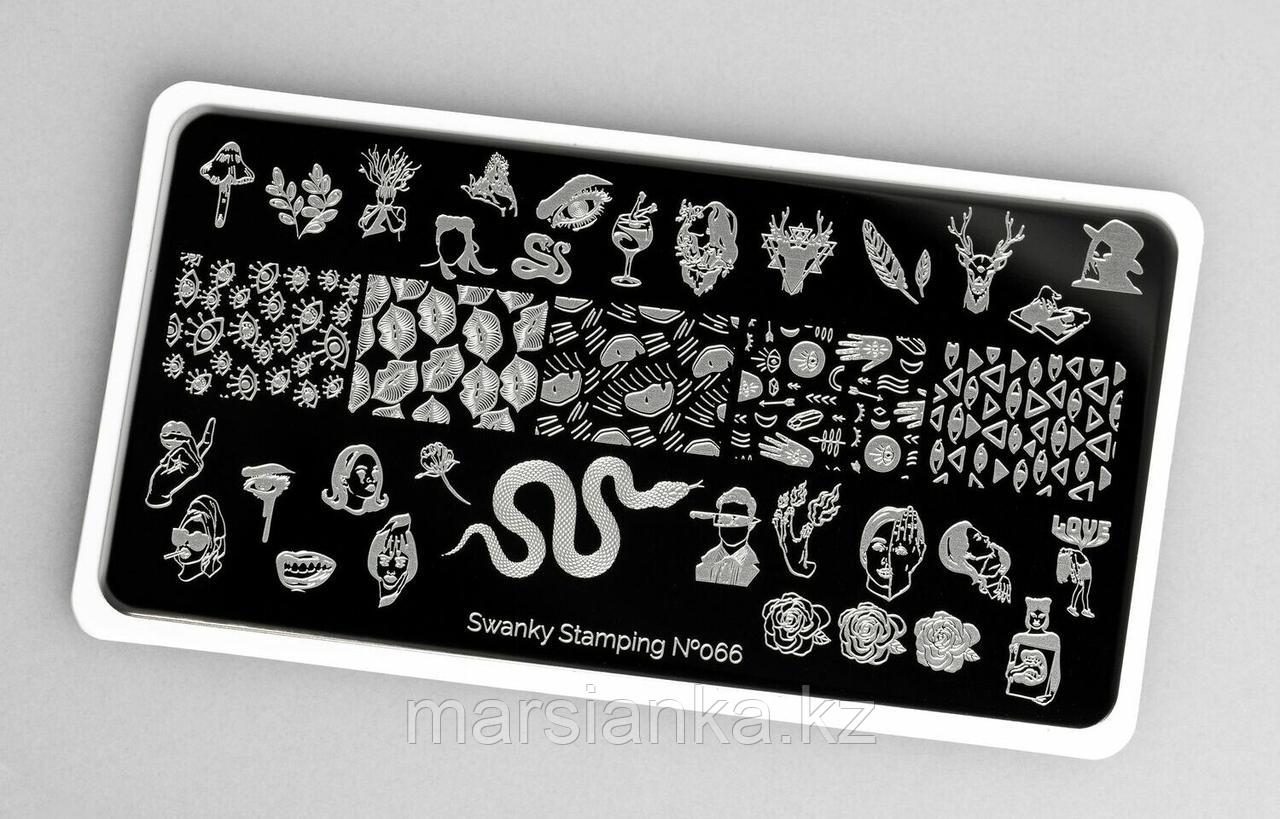 Пластина Swanky Stamping #066