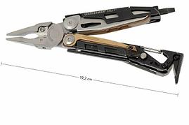 Мультиинструмент, мультитул LEATHERMAN MUT BLACK, чехол MOLLE-BROWN, фото 2