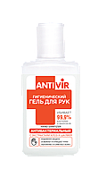 ФК 2025 Гигиенический гель для рук "ANTIVIR" с экстрактами алоэ и шалфея 30мл