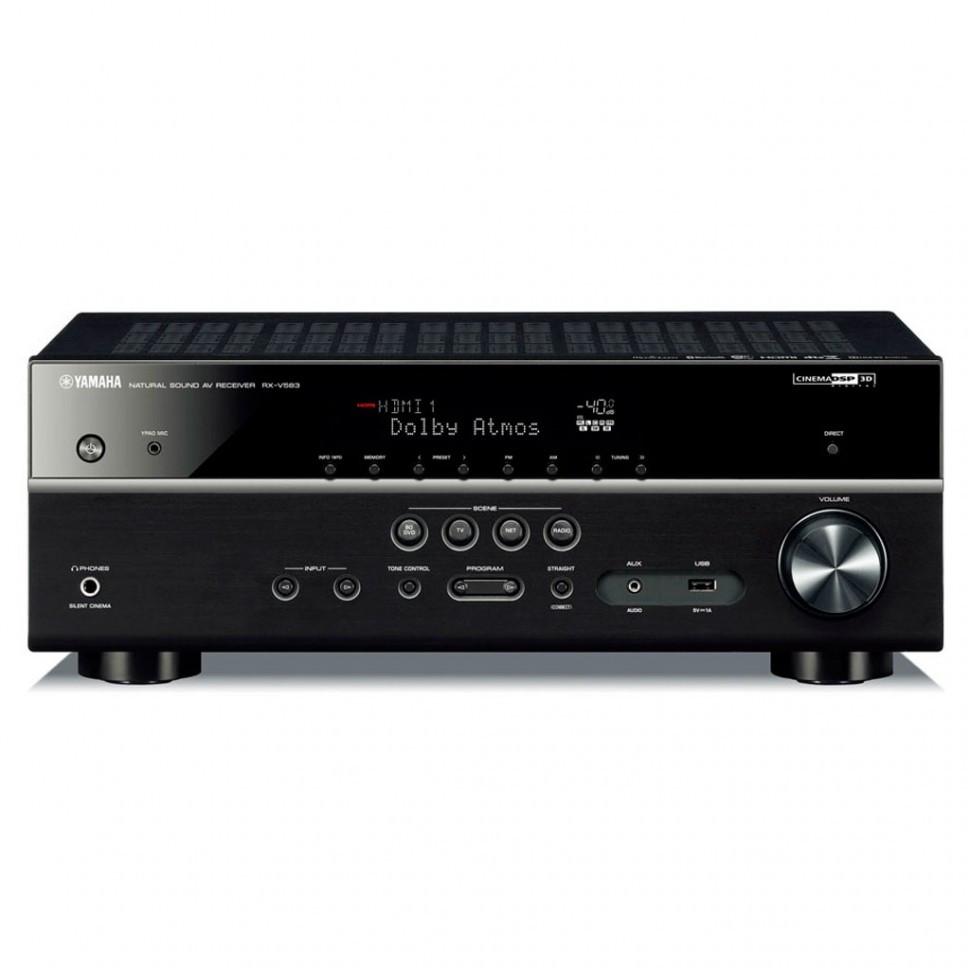 Ресивер YAMAHA RX-V583 BLACK