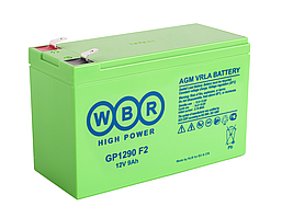 WBR GP1290 9A F2 (151*65*94mm) AGM аккумулятор.