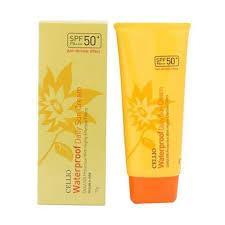 Cellio Waterproof Daily Sun Cream 50+/PA+++ - Солнцезащитный Водостойкий Крем 70 г