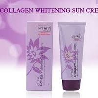 Солнцезащитный крем с коллагеном Cellio Collagen Whitening Sun Cream SPF50+/PA++++ (70 мл), фото 3