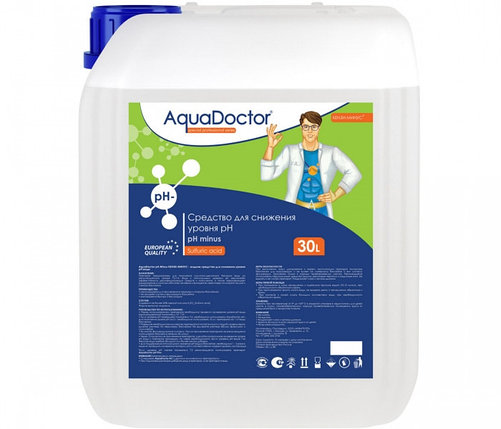 AquaDoctor pH Minus жидкий 20 л. (серная 35%), фото 2