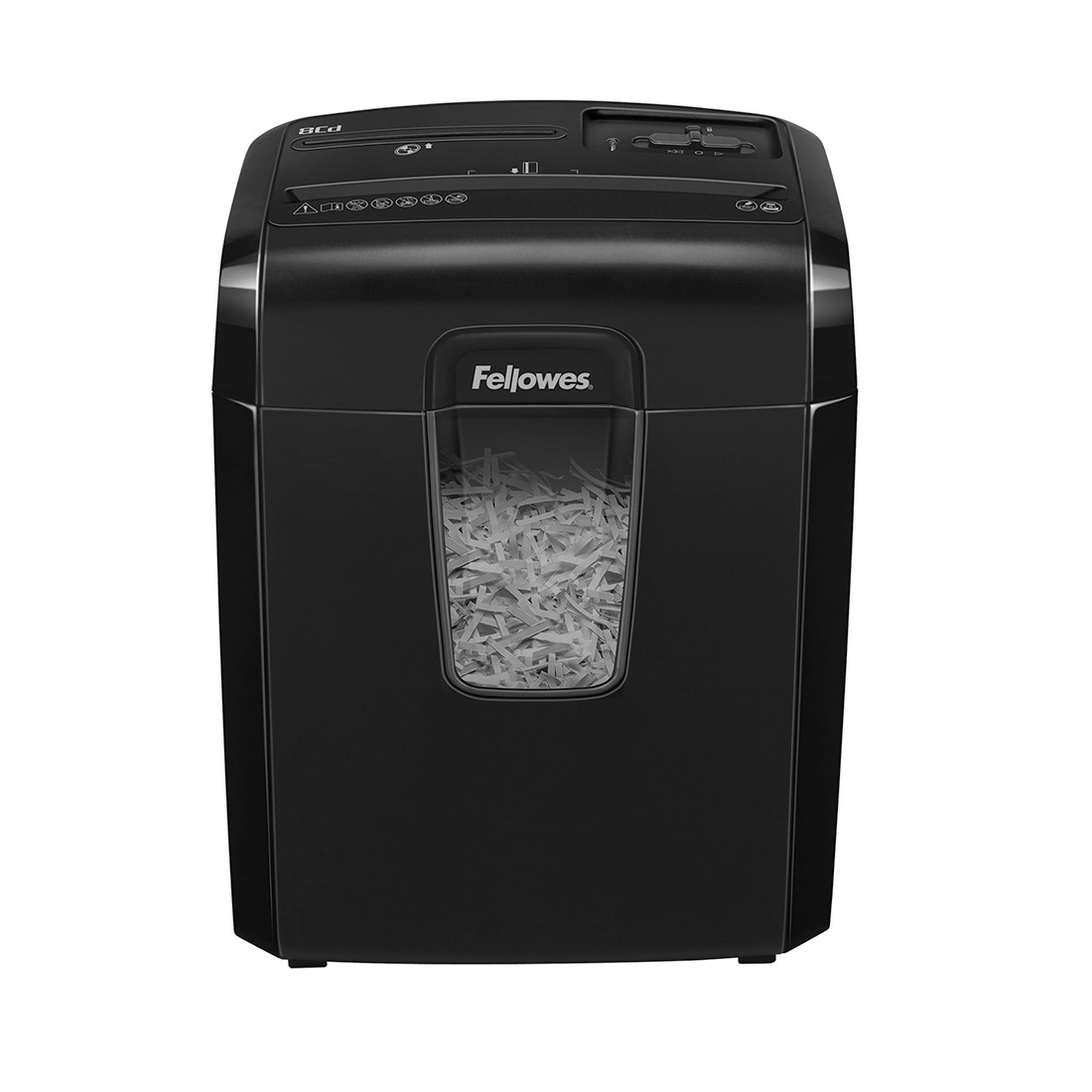 Шредер, Fellowes, Powershred 8Cd (FS-46921), Уровень секретности P-4, Фрагмент 4х35мм., Подача: 8 ли