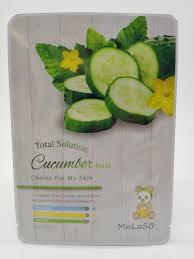 Тканевая маска MeLoSo Cucumber Mask