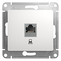GSL000181K Glossa - компьютерная розетка - RJ45 cat.5e UTP - белый