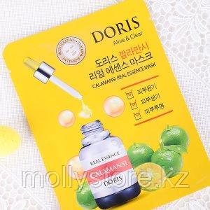 Doris Calamansi Real Essence Маска тканевая 25 гр