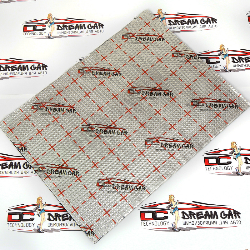 Вибропоглощающий материал DreamCar 1 (0.50x0.70), 20 листов