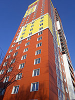 Фиброцементная панель навесной фасад