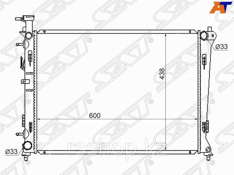 Радиатор KIA CERATO /FORTE 09-, фото 1