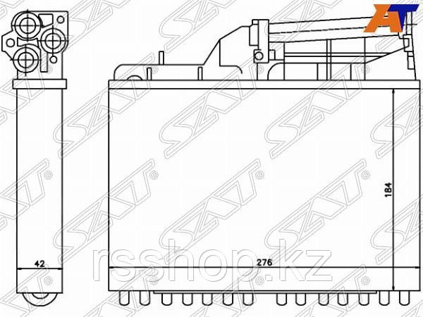 BMW 5 E 34 88- W /O A /C салонының жылытқышының радиаторы, фото 1