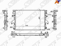 Радиатор VOLKSWAGEN T5 2.5TD 03-