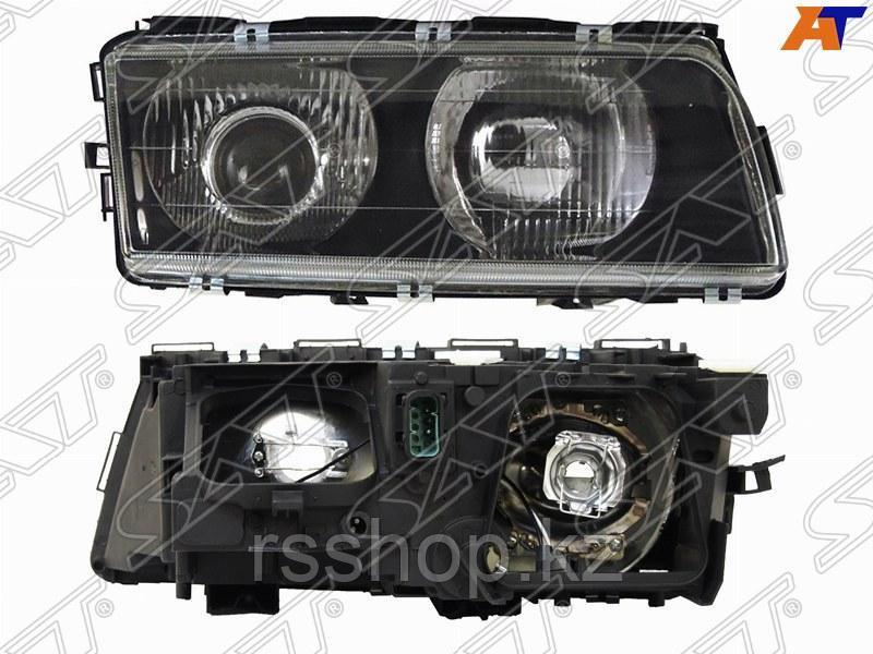 Фара BMW E38 94-98 черная