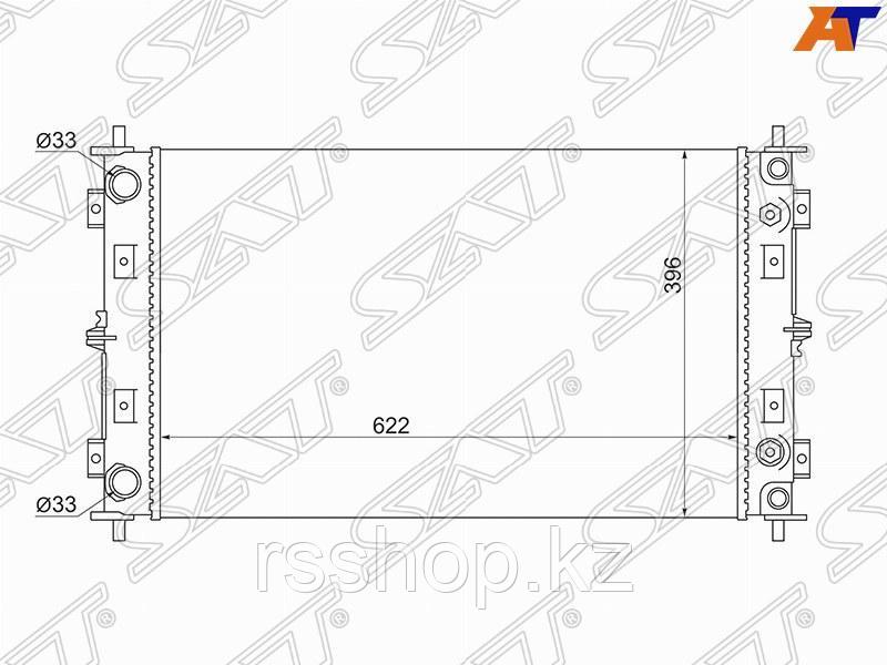 Радиатор CHRYSLER SEBRING /STRATUS /CIRRUS /PLYMOUTH BREEZE 2.0 /2.5 4D SED 1995-2001