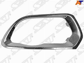 Оправа туманки RENAULT SANDERO 14- RH хром