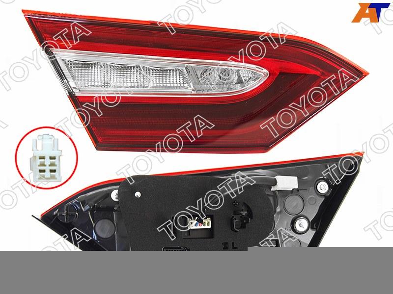 Фонарь в крышку багажника TOYOTA CAMRY 18- LH LED