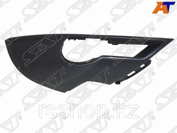 Бампер AUDI Q7 09-15 нижняя часть RH