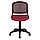 Кресло Бюрократ CH-296/DC/15-11 спинка сетка темно-бордовый, сиденье бордовый 15-11, фото 3