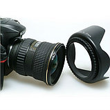 Бленда для объектива Camera Lens Hood 77мм, фото 3