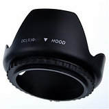 Бленда для объектива Camera Lens Hood 58 мм, фото 2