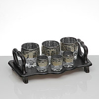 Мини-бар 6 предметов стаканы+стопки, флоренция 250/50 мл, фото 1