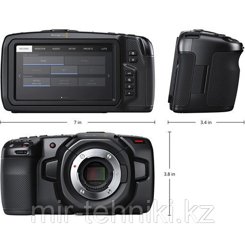 Blackmagic Design Pocket Cinema Camera 4K + Клетка SmallRig CVB2254 - фото 2 - id-p77993782