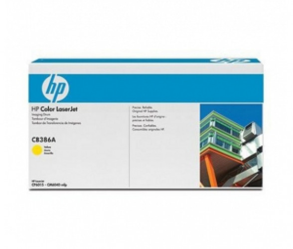 Картридж лазерный HP CB386A, Жёлтый, на 35000стр для Color LJ CM6030/CM6030f/CM6040/CM6040f/CP6015dn