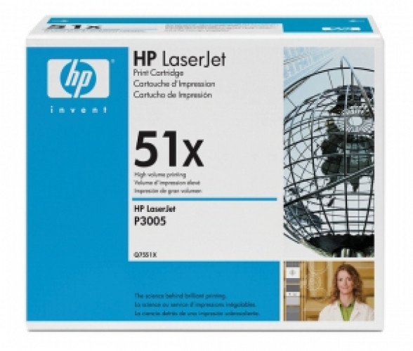 Картридж лазерный HP черный (13000 копий) для LaserJet-M3027 - M3035 - P3005. Количество страниц (ч-