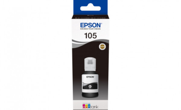 Картридж Epson C13T00Q140 105 EcoTank BK Ink Bottle