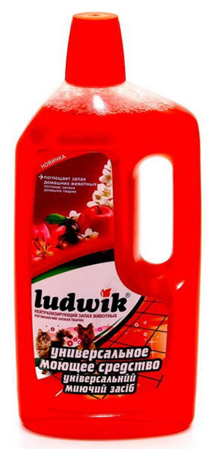Средство моющее универсальное Ludwik с функцией поглощения запахов домашних животных 1000 мл - фото 1 - id-p77996854