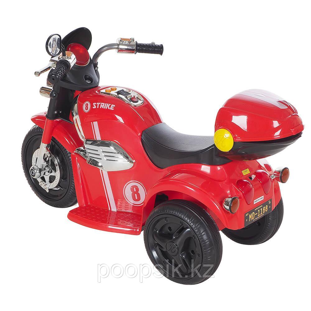 Электро-мотоцикл Aim Best MD-1188 красно-черный - фото 2 - id-p77996864