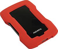 Внешний жесткий диск 2,5 1TB Adata AHD330-1TU31-CRD красный