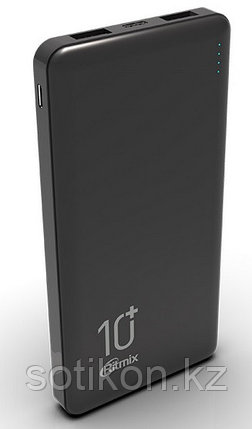 Зарядное устройство Power bank Ritmix RPB-10000 черный, фото 2