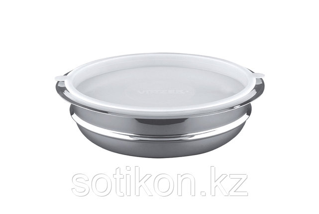 Салатница с крышкой VINZER 89210 20 см 2.2 л, фото 2