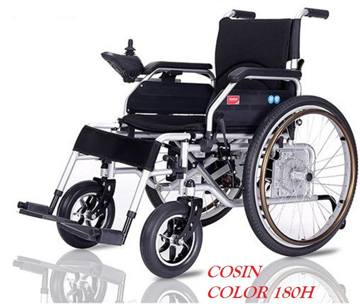 Инвалидная коляска электр.,30 Кг, COSIN COLOR 180H, 24v 500w (2*250w). Аккум. 24v 12A/H.