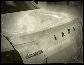 Спойлер на крышку багажника "XMug" для Lada Granta FL
