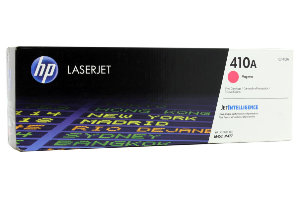 Картридж лазерный HP Inc 410A, CF413A, пурпурный, совместимые товары HP LaserJet Pro M377, 452, 477