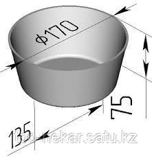 Хлебная форма 1 ДМз (170 х 130 х 75мм)