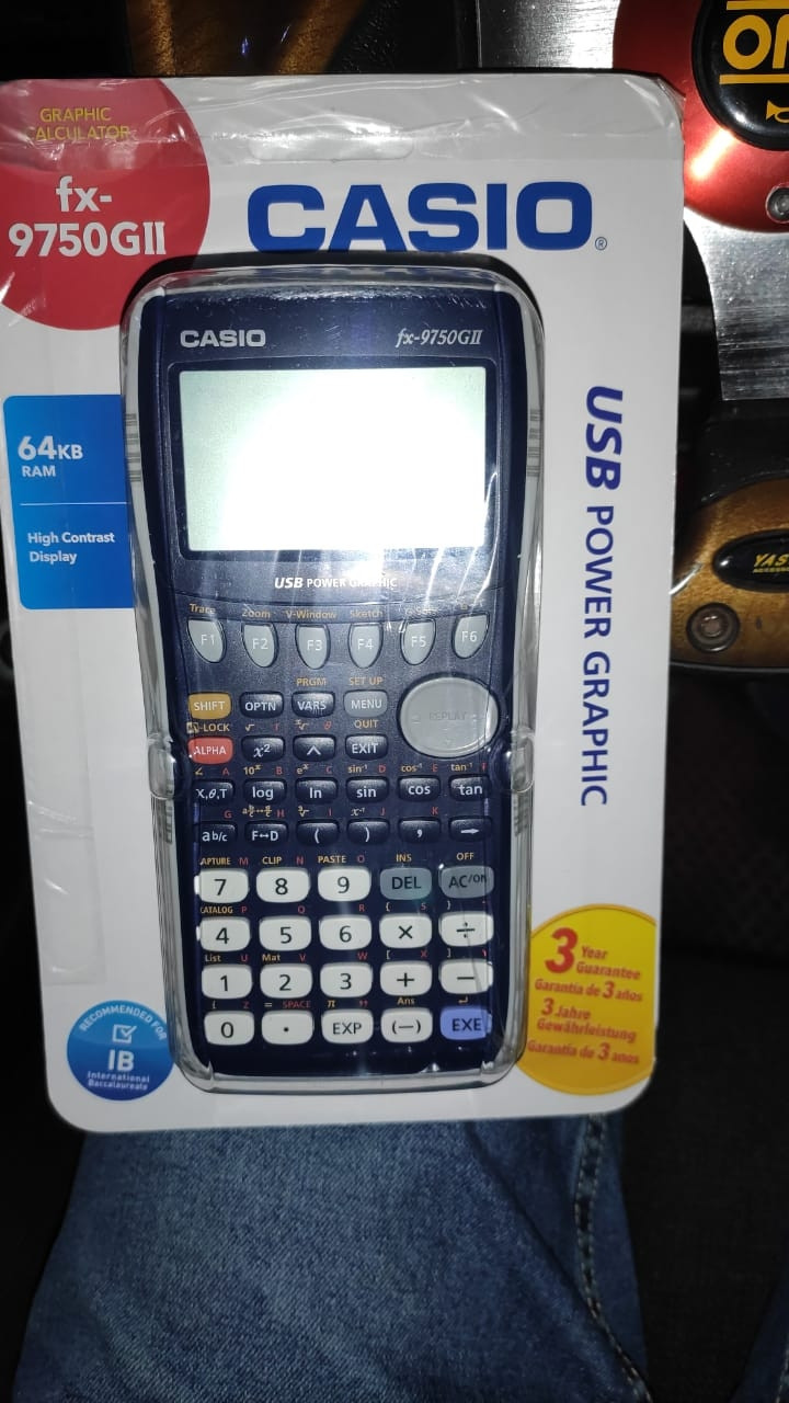Калькулятор графический Casio FX-9750GII - фото 2 - id-p57388651